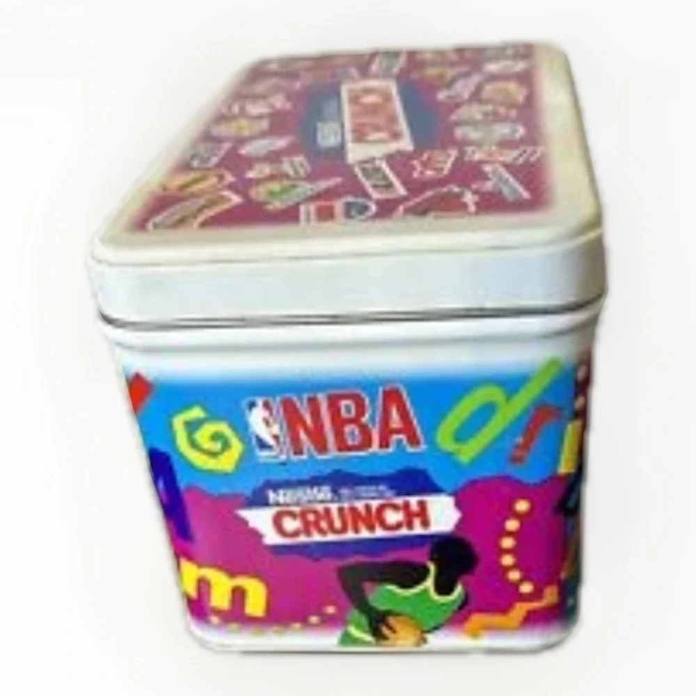 Vintage 1992 NBA Nestle Crunch Collector's Tin